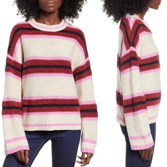 NWOT bp Everyday Stripe Sweater - Image 2