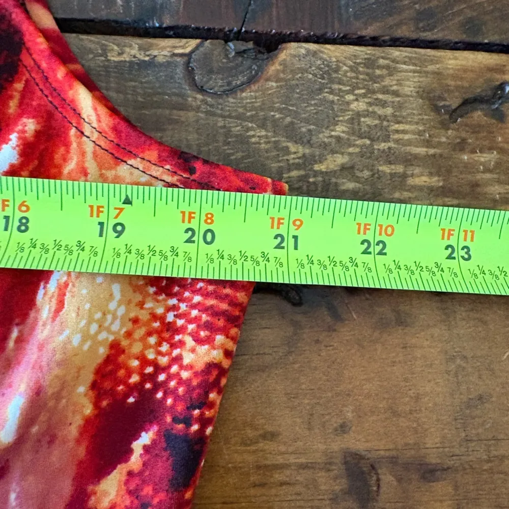 Notations Vibrant Multicolor Sleeveless Dress Women’s L - Image 7