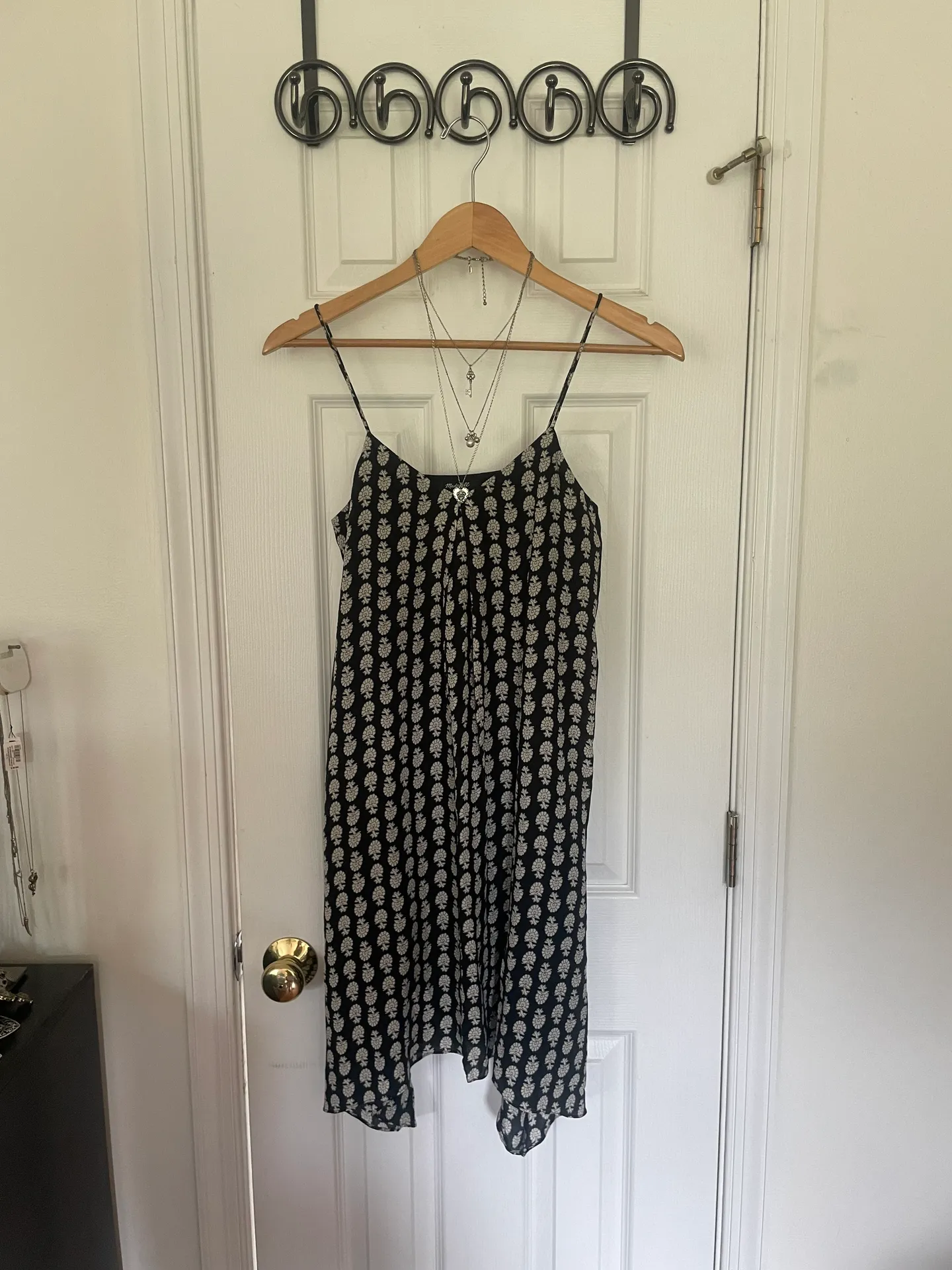 Madewell Bloomstamp Silk Trapeze Cami Dress - Image 5