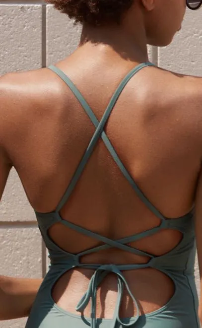 Aerie Lace Up One Piece - Image 2
