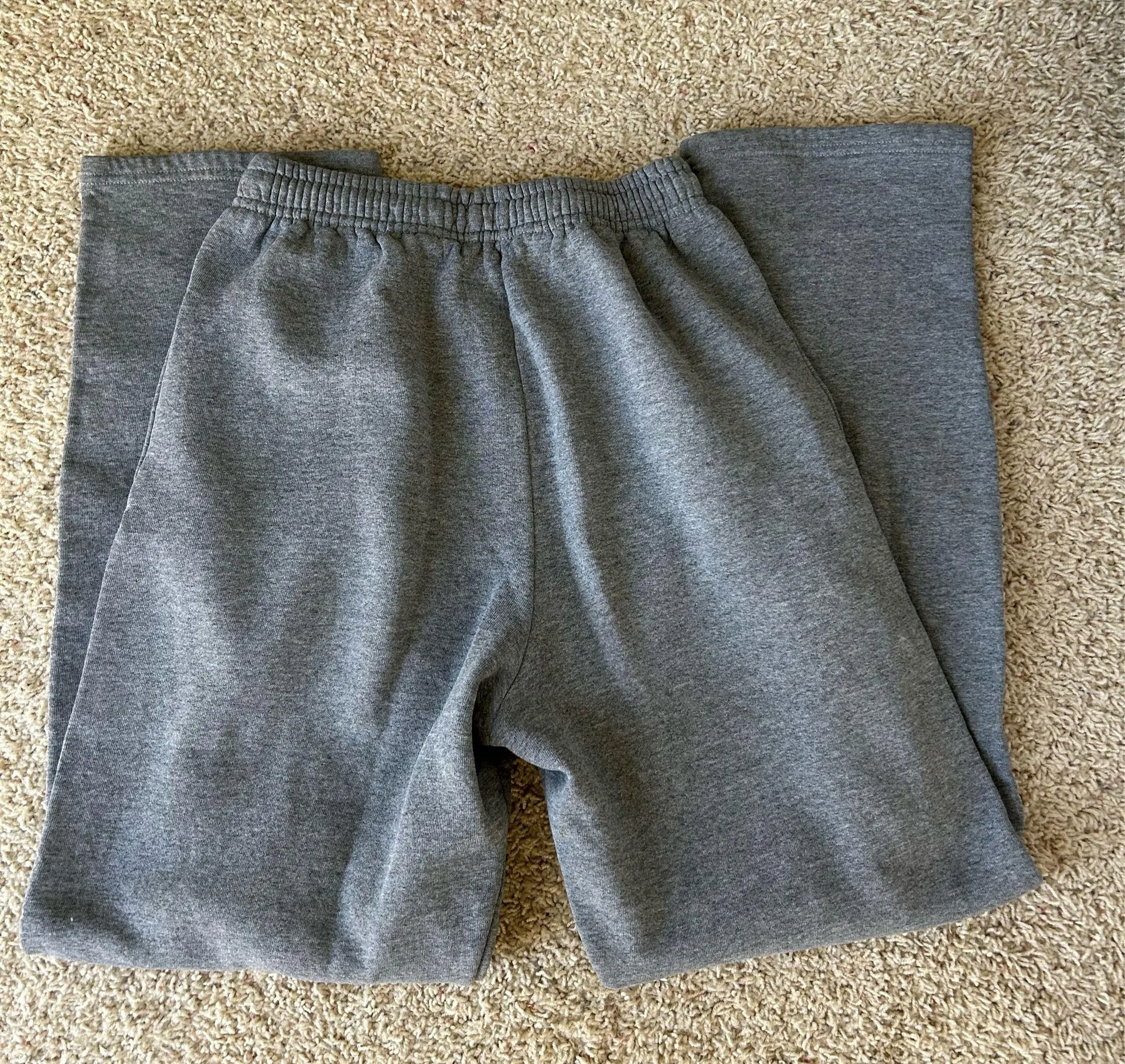 Grey Navy Lacrosse wide leg sweatpants Gray Size M - Image 3