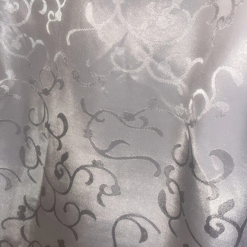 New Jacklyn Smith vintage sateen night shirt light pink M - Image 10