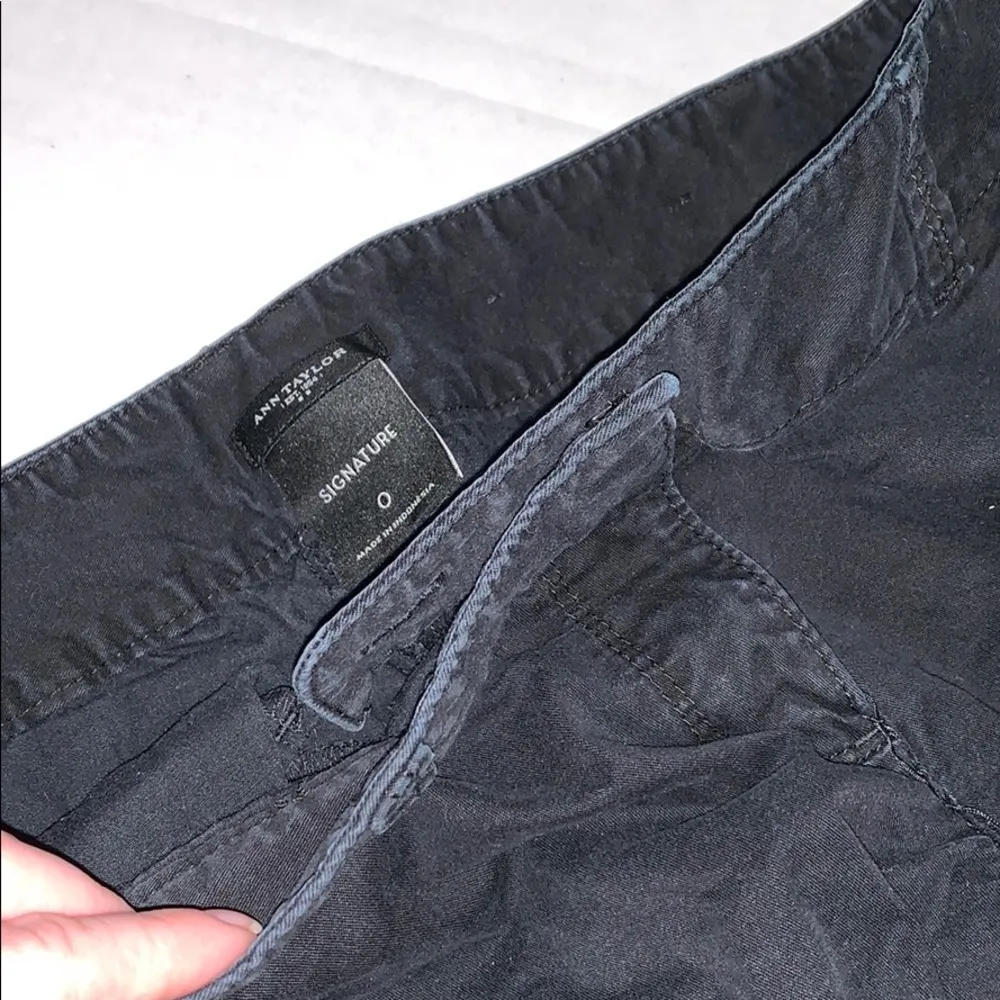 Ann taylor signature black slacks bootcut - Image 2