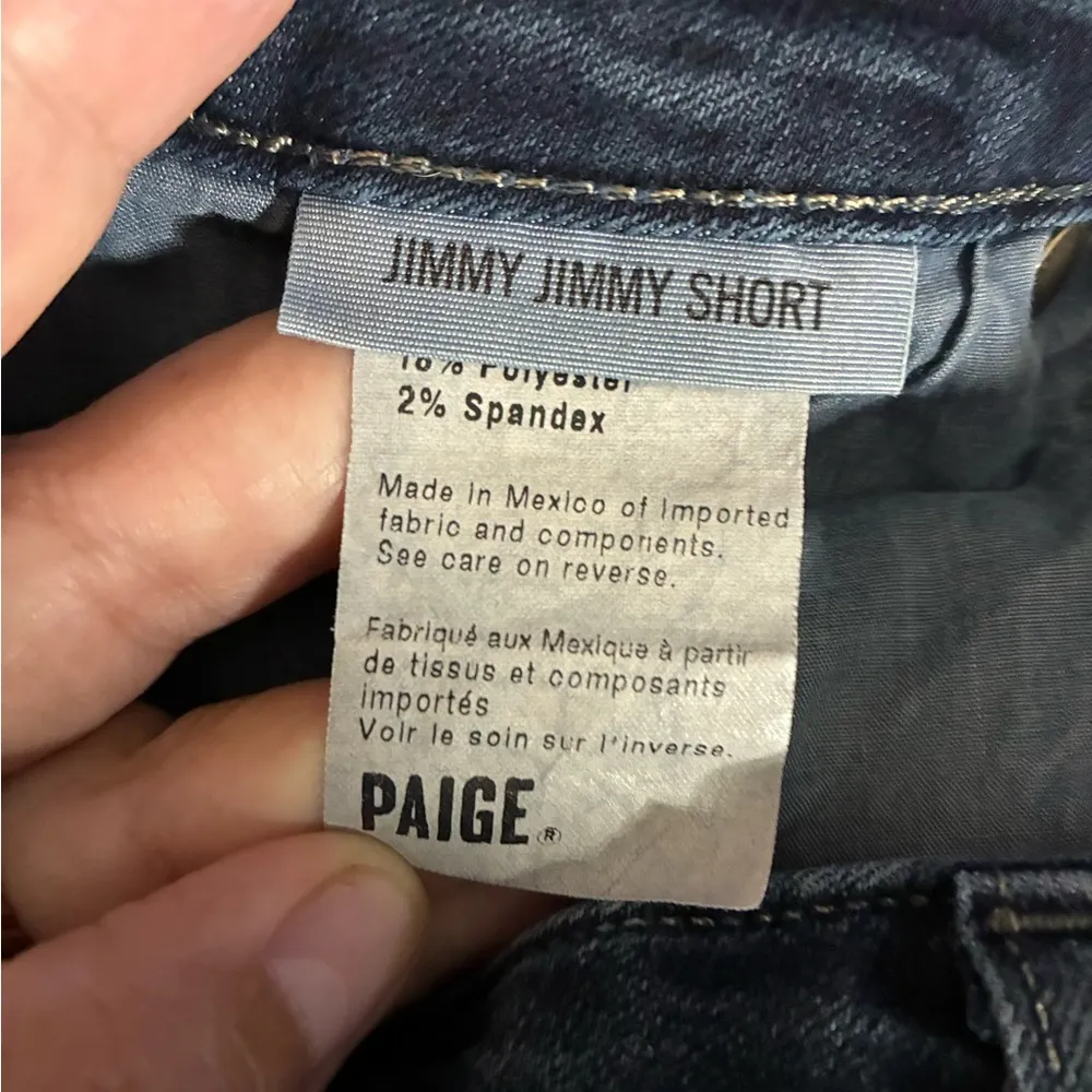 Women's Dark Blue Jimmy Jimmy Denim Juliana Shorts 31 - Image 10