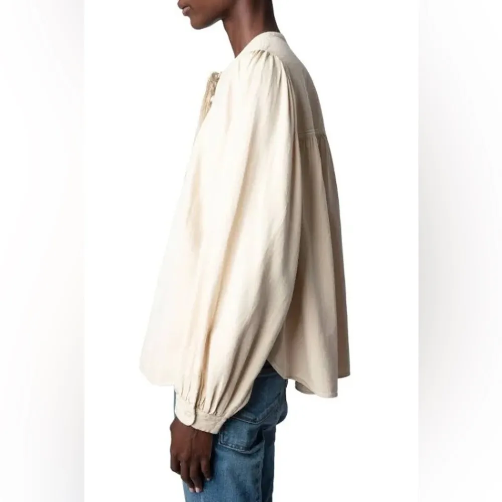 ZADIG & VOLTAIRE Tigy Cotton Twill Top - Image 5