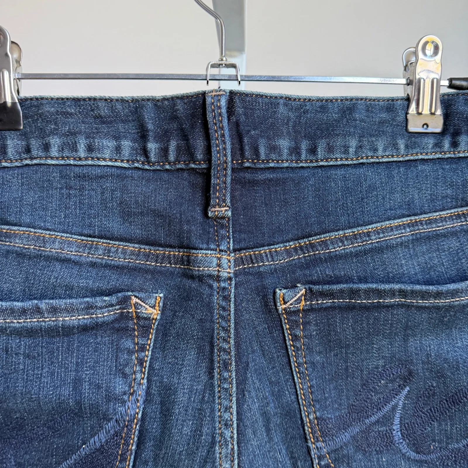 Express sz‎ 4 blue denim shorts - Image 7