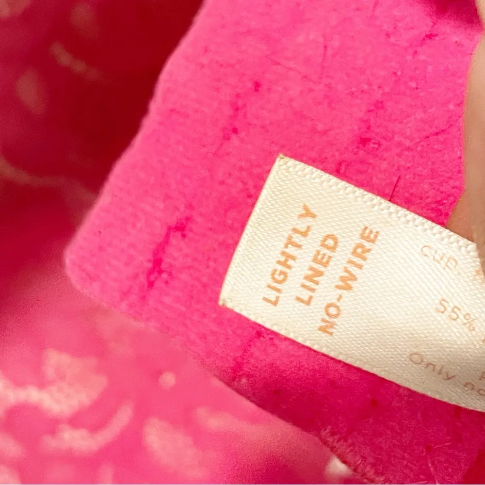 Cacique Plus Size 40DDD Pink Banded Lightly Lined No Wire Bra - Image 4