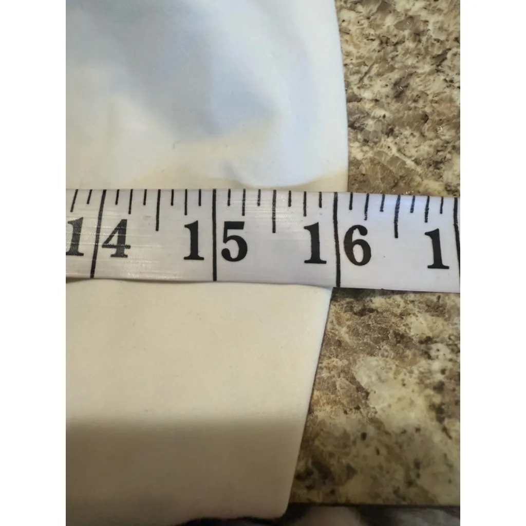 Women's TAVI White Black Collared Crop Top Size L Size L - Image 5