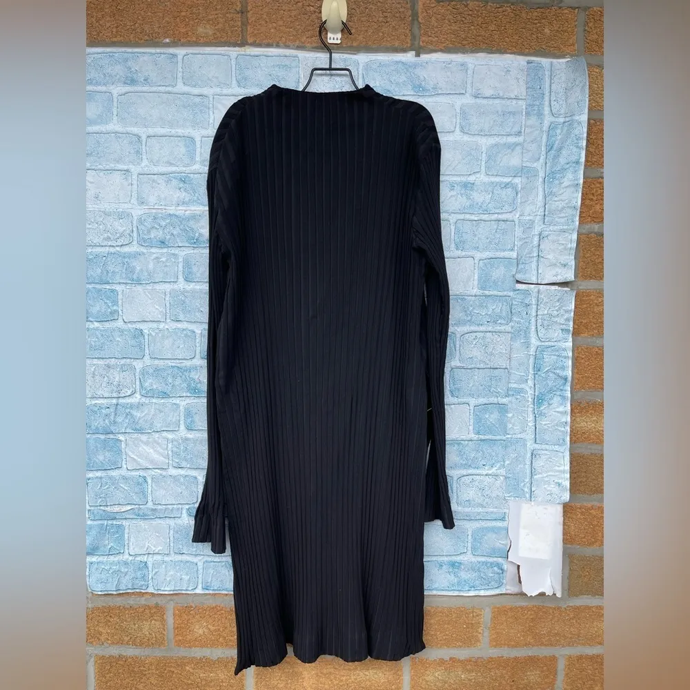 Sonia Speciale rib long layer sweater size 50 /14 Black - Image 6