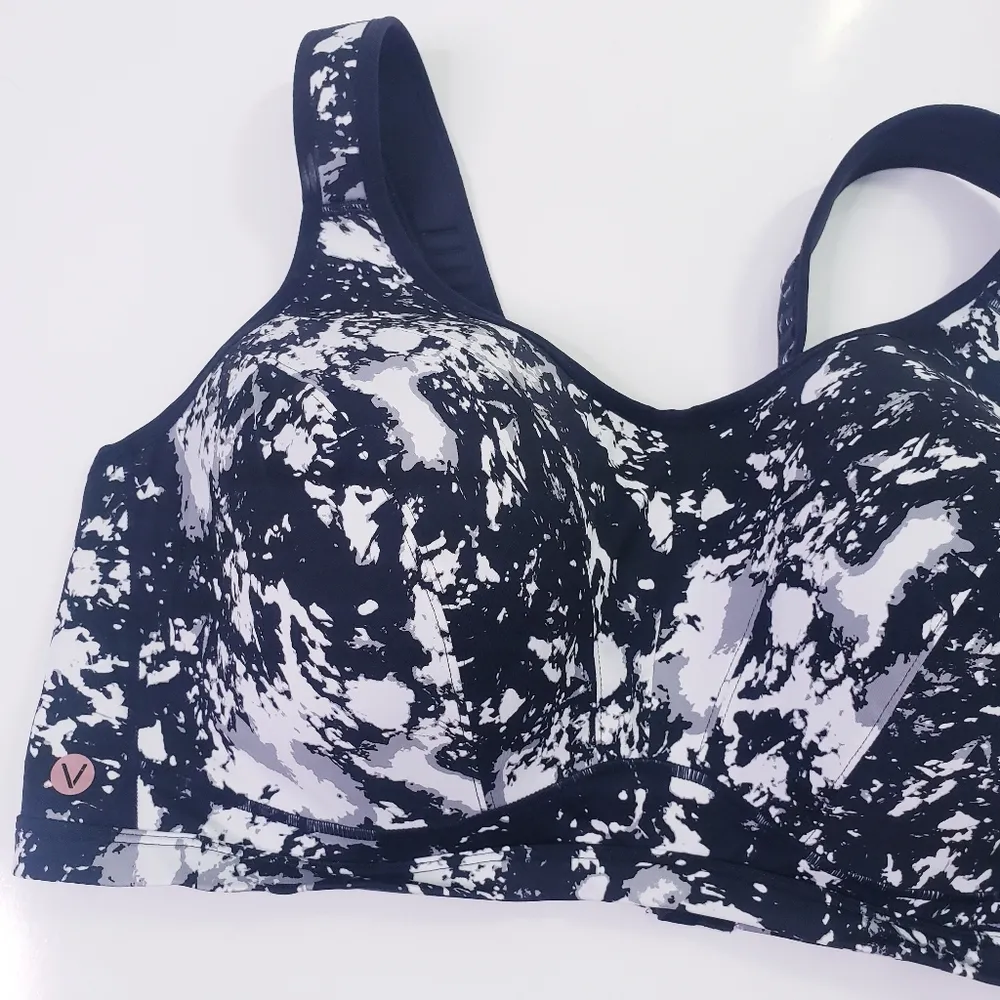 LIVI Active Lined Marbled Sports Bra Size undefined - Image 2