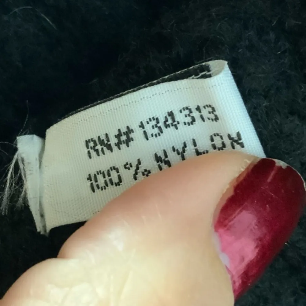 Gray‎ Color thick knit block beanie hat Gray - Image 2