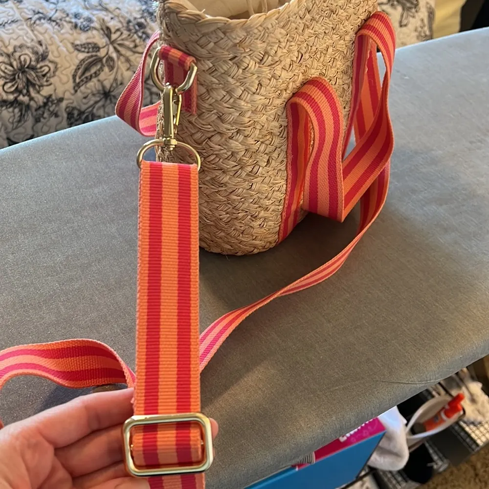 J.Crew Raffia tote bag - Image 9