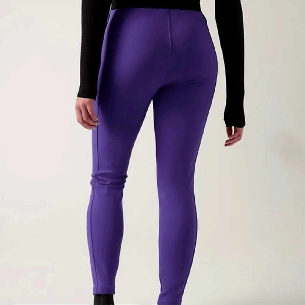 Athleta Glacier Snow Skinny Pant size 10 Purple - Image 2