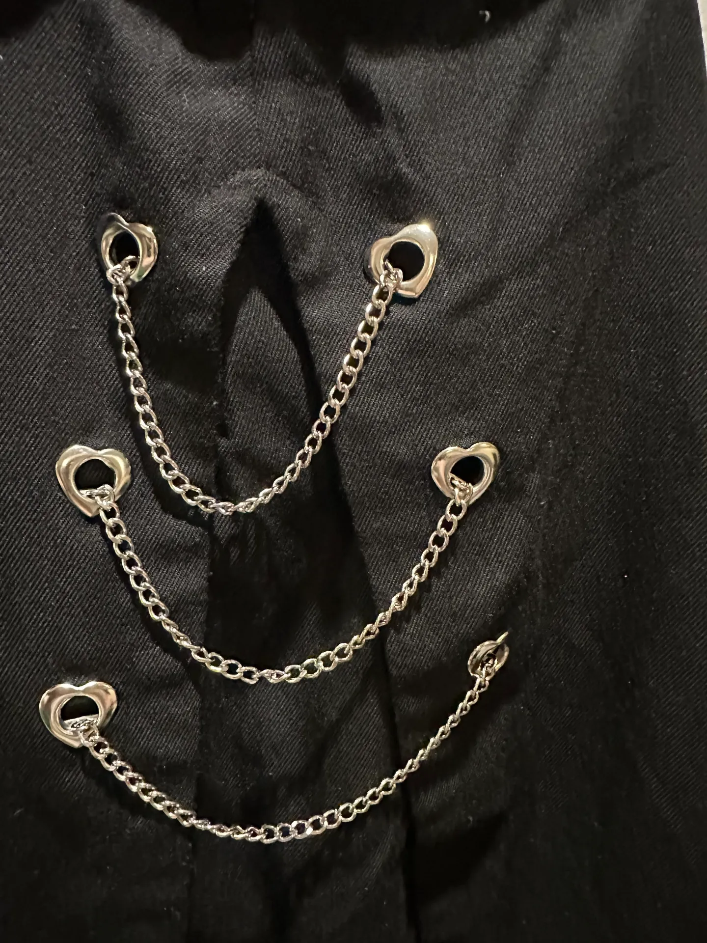 Heart Chain Emo Skirt - Image 2