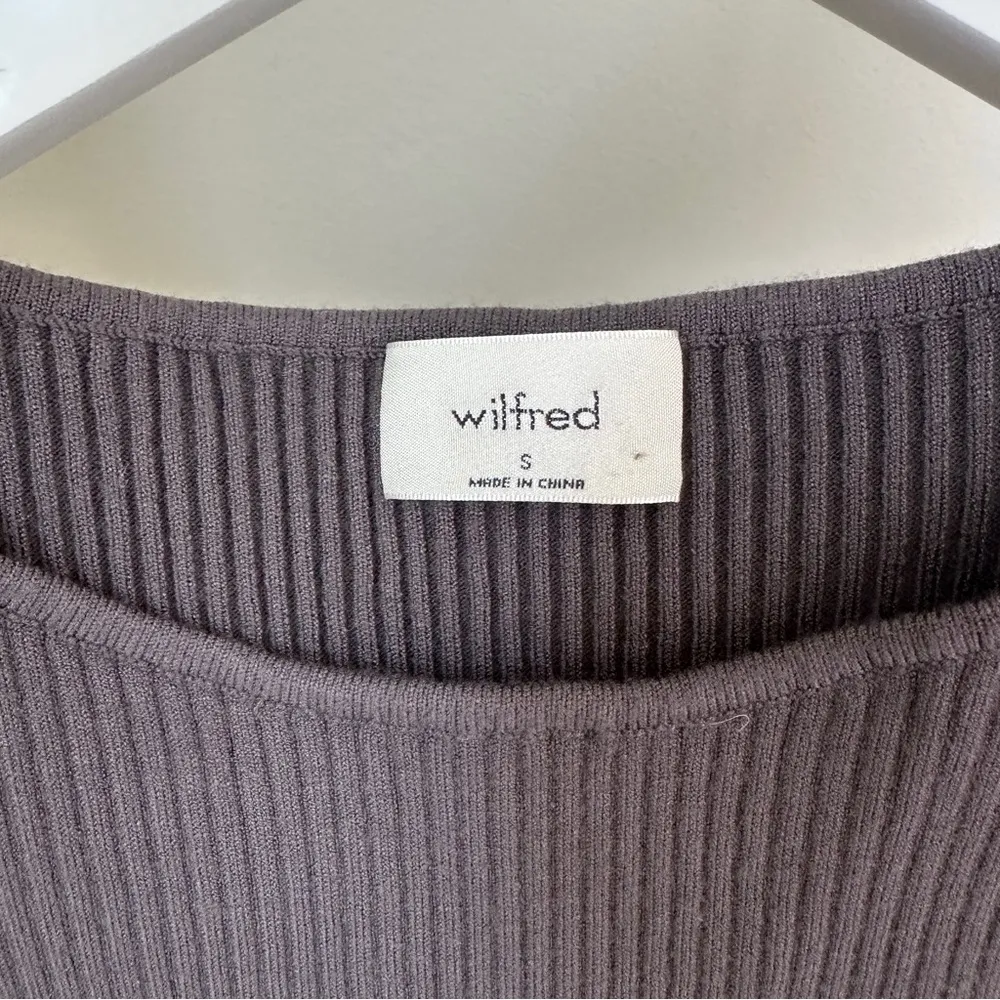 Aritzia Wilfred Cutout Knit Mini Dress Size Small - Image 6