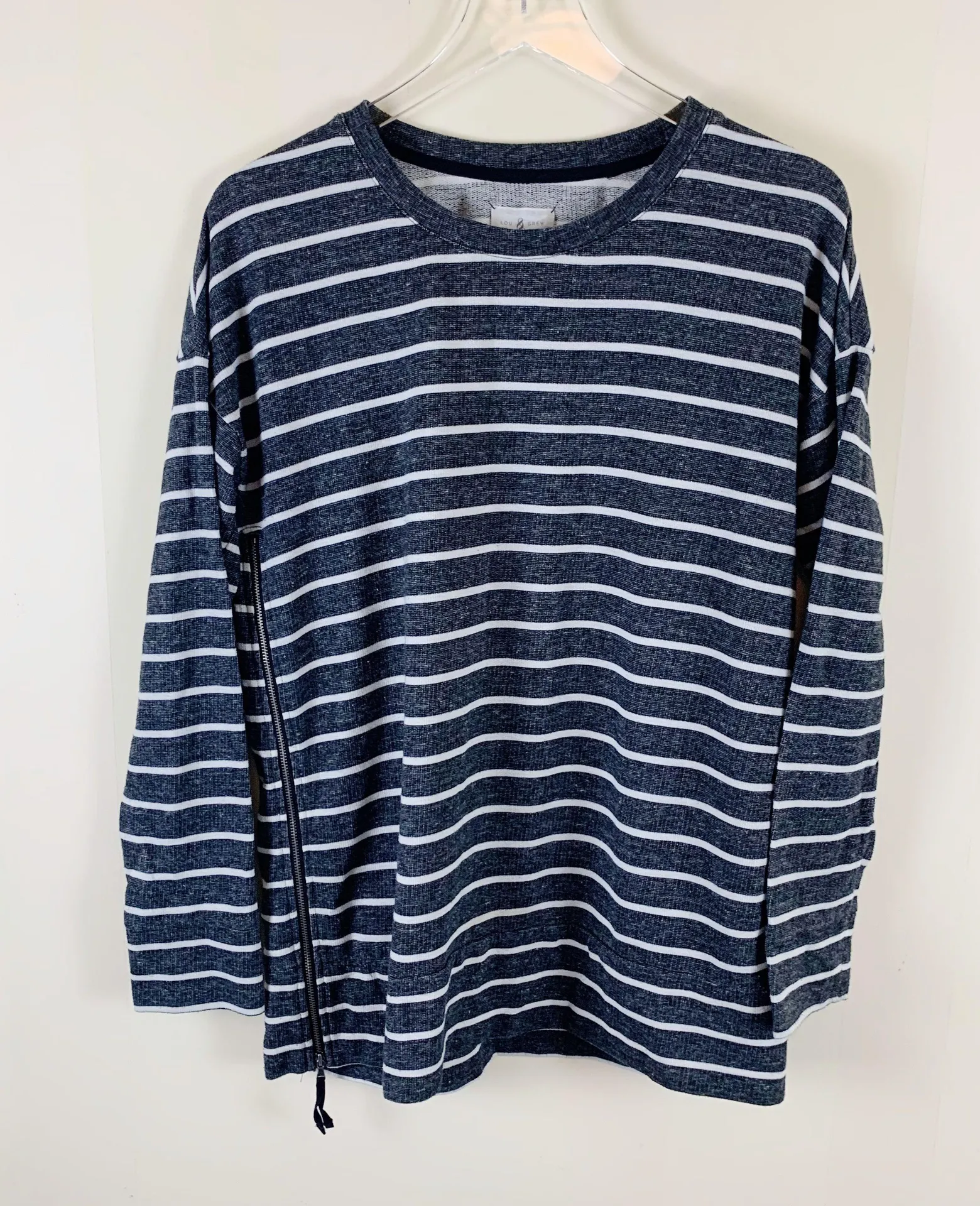 Medium Striped Size Zip Top - Image 2