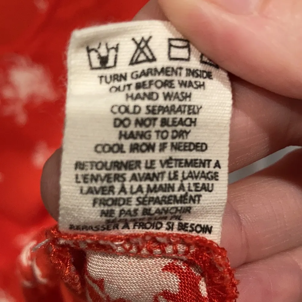 Billabong sm oversized floral shirt rayon blouse - Image 8