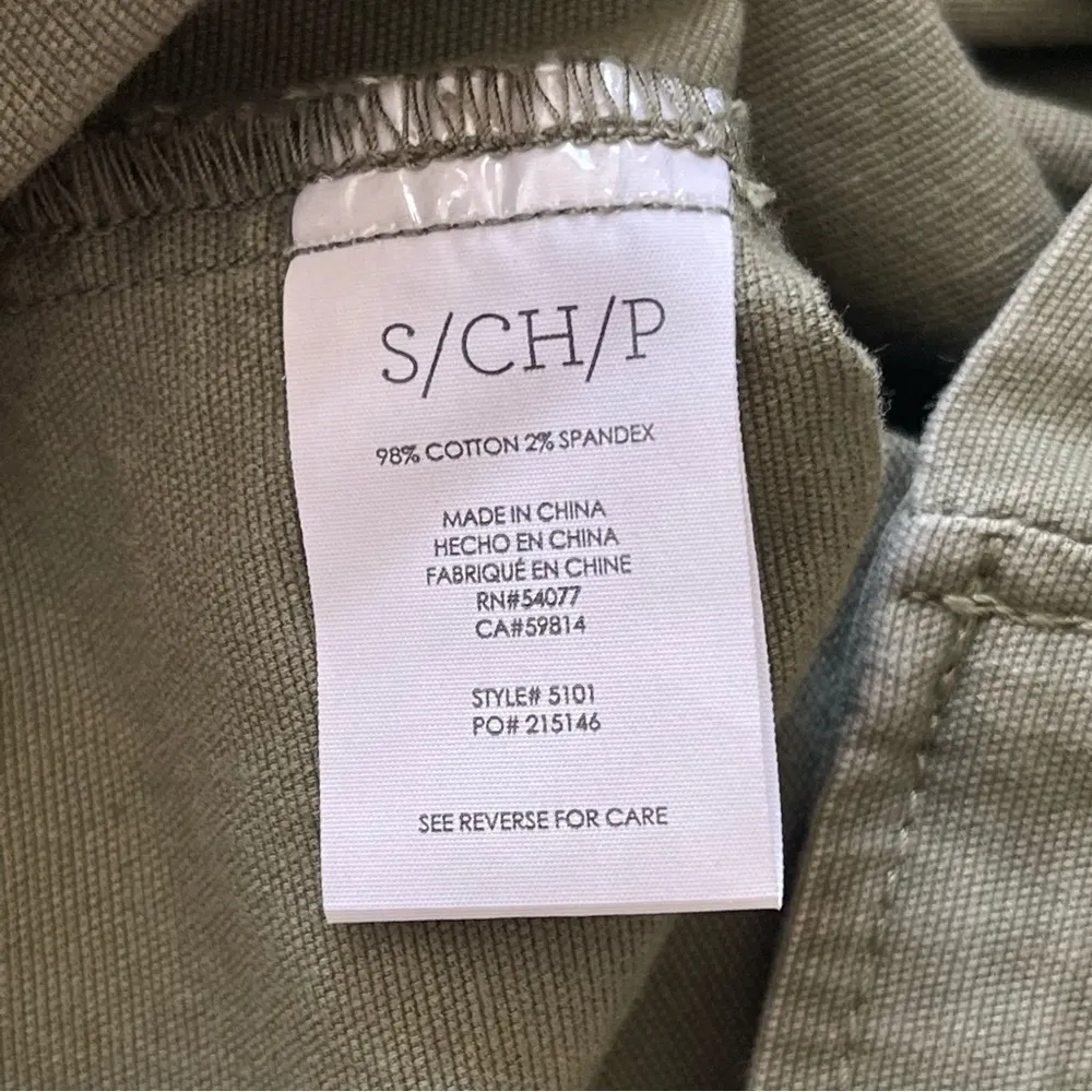 CAbi Women’s Army Olive Explorer Utility Vest Size S Layer - Image 11