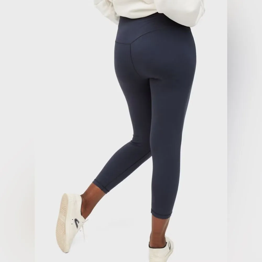 NWT OFFLINE Aerie Navy Size S Real Me High Waisted 3/4 Crop Legging Gym Active - Image 10