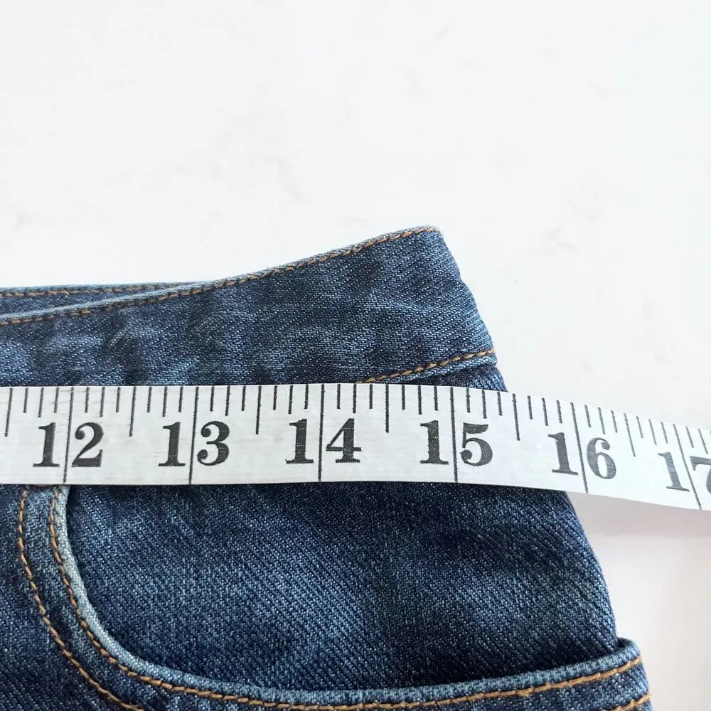 BCBG Vintage Blue Denim Maxi Jean Skirt Women’s Size 8 - Image 4