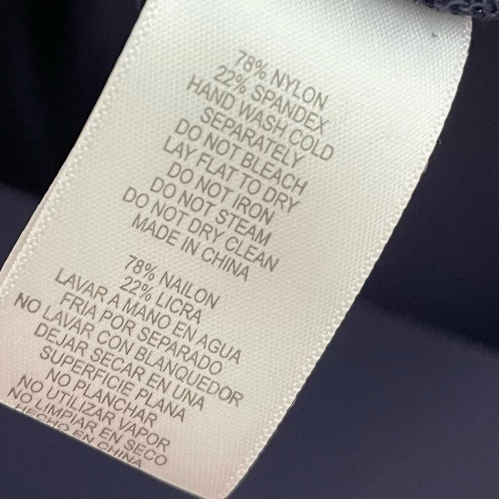 Alex Evenings Compression Embellished Ruched Sheath Dress Navy Women’s Sz 14 - Image 9