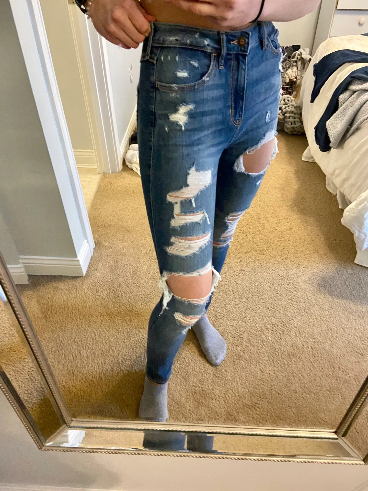 Hollister Ripped Jeans - Image 3