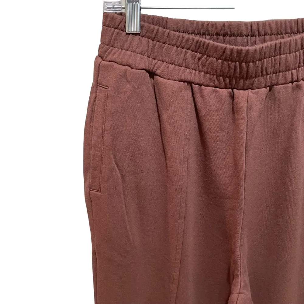 Abela Story + Co Balance Flare Sweatpants Mocha Brown Size Medium - Image 5