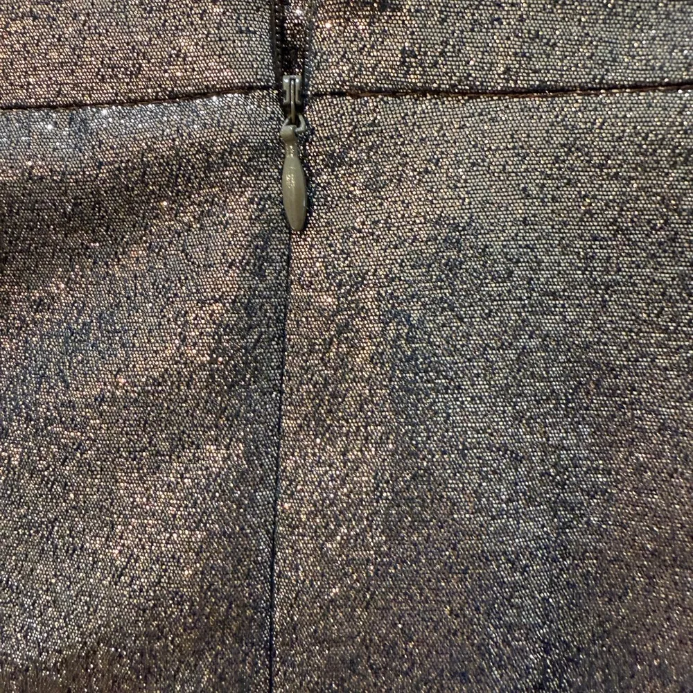 M&S Collection Brown metallic mini skirt 8 - Image 5