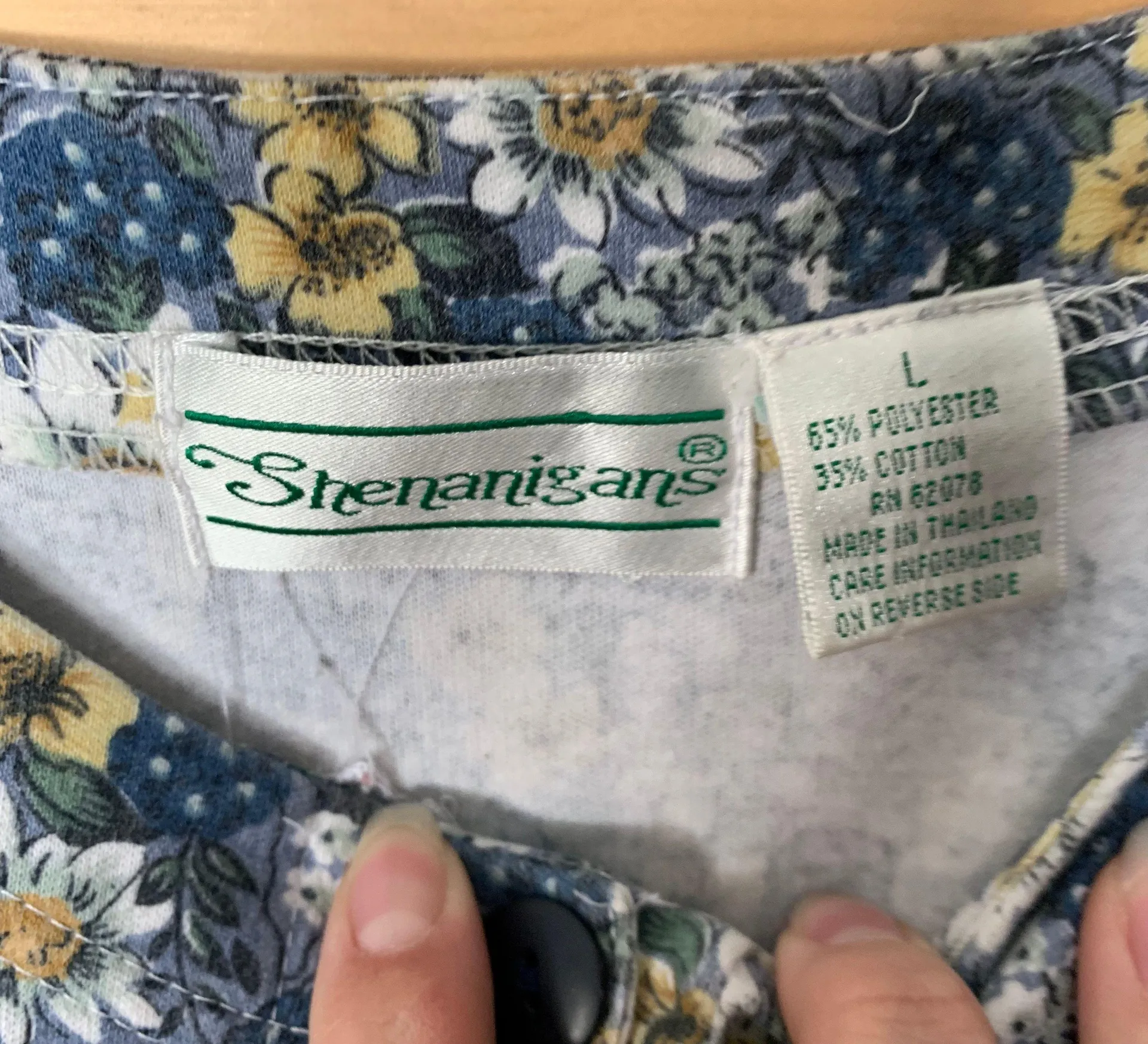 Vintage 90’s Floral Romper Multi Size L - Image 7