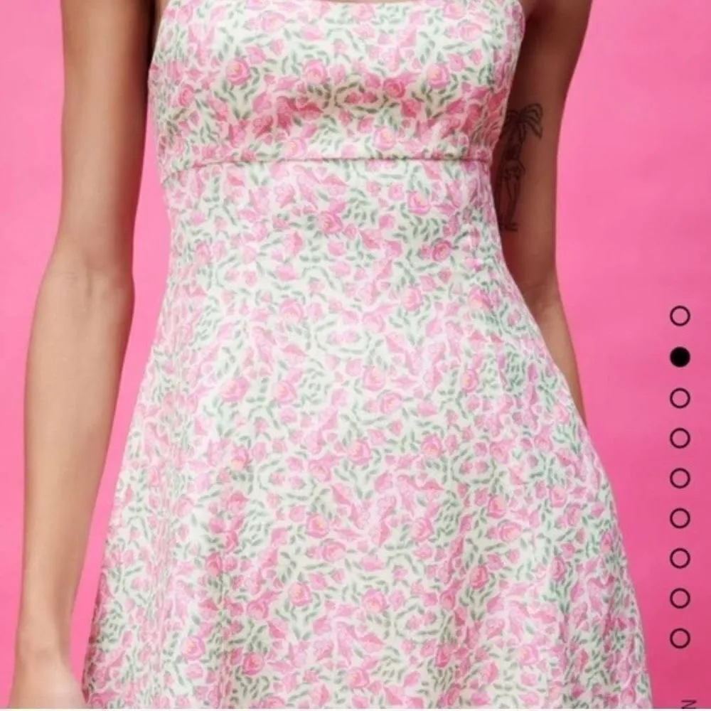✨Zara Pink Floral Mini Dress✨ - Image 12
