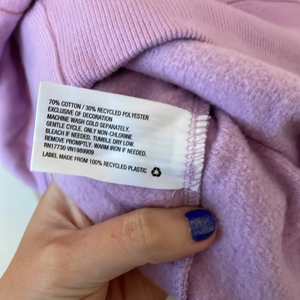 JoyLab longline hoodie sweatshirt pullover - Image 3