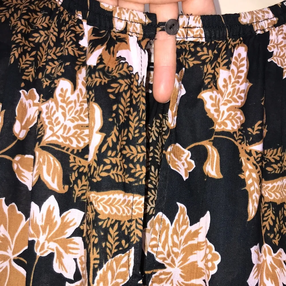 Olivaceous Women’s Floral Print Keyhole Front Bat Wing A-Line Mini Dress - Image 4