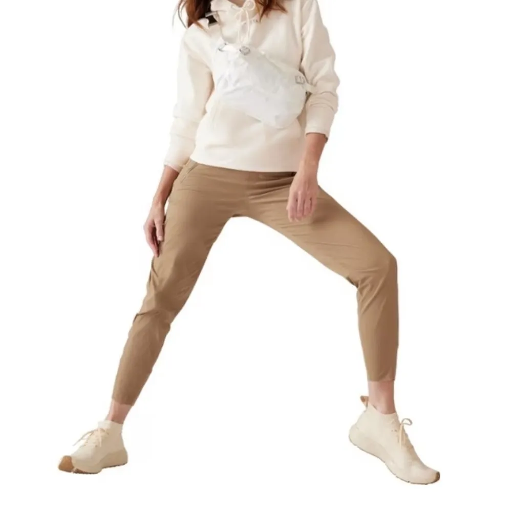 NWT Athleta Trekkie North Jogger Pant‎ in Big Sur Brown Size 24 - Image 4