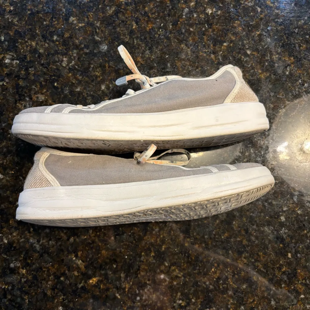 HEY DUDE Karina Joy Stone Grey Slip On Casual Comfort Shoes Womens Sz US 8 EU 39 - Image 6