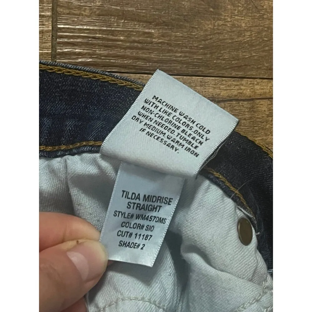 Hudson Tilda Midrise medium wash jeans - Image 8