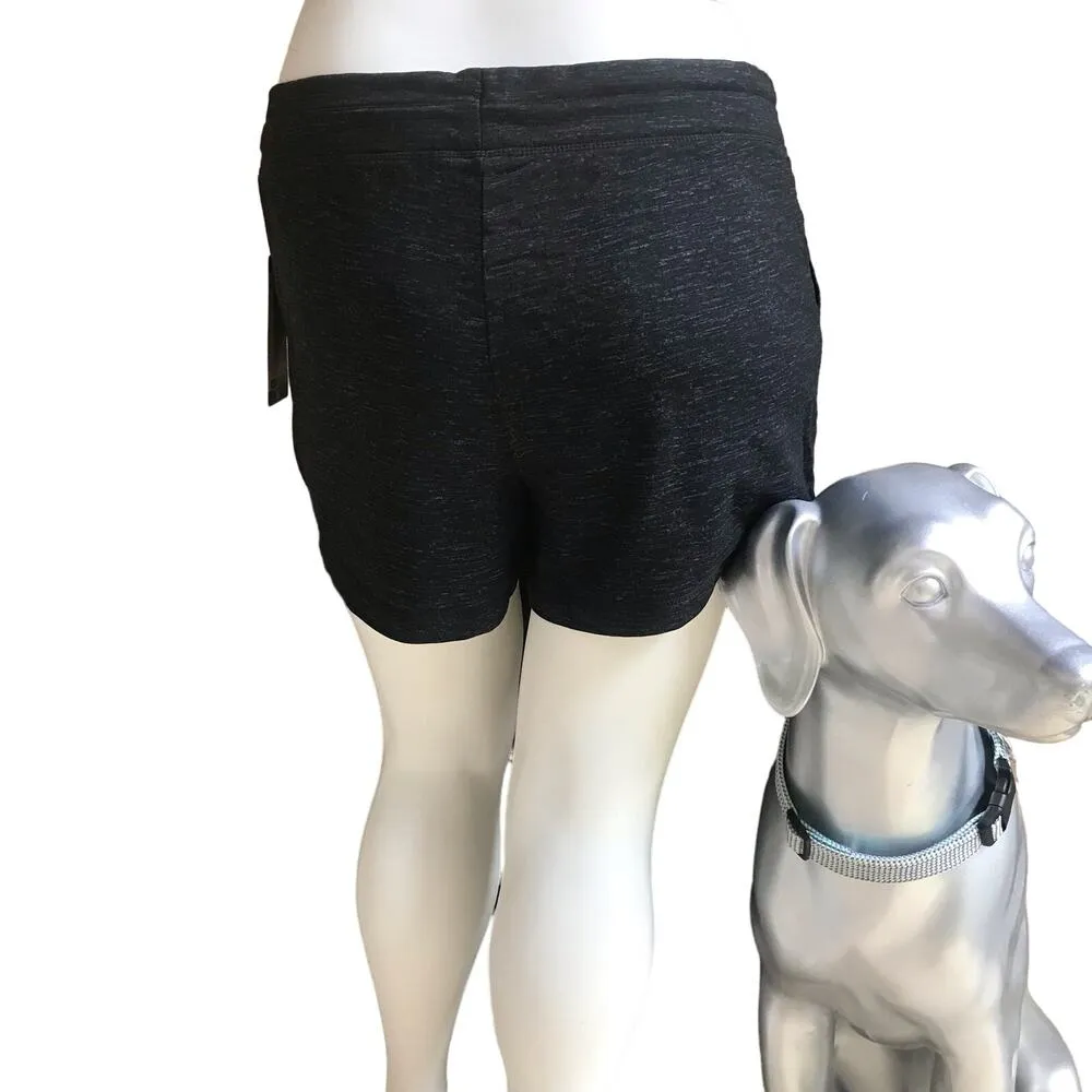 NEW 32 Degrees Ladies Fleece Black Shorts Women's Size XL - Image 2