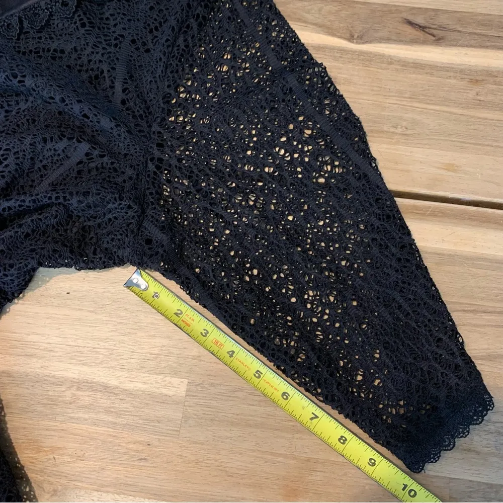 Isabel Toledo for Lane Bryant Black Lace Overlay Dress 28 - Image 6