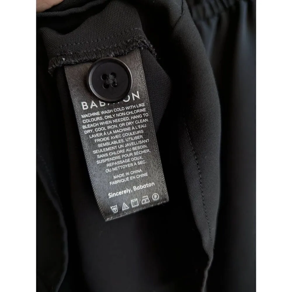 Aritzia Babaton Kalmin black dress Medium - Image 5