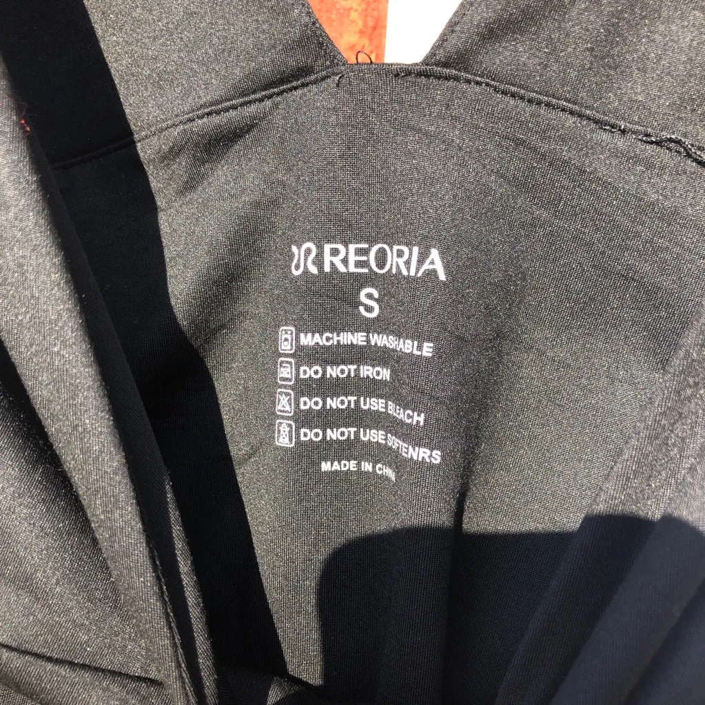 Reoria V Plunge Black Bodysuit S NWT - Image 9