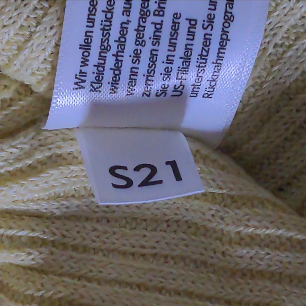 Eileen Fisher Organic Linen Sweater in Pale Yellow – Size XS – EUC - Image 10
