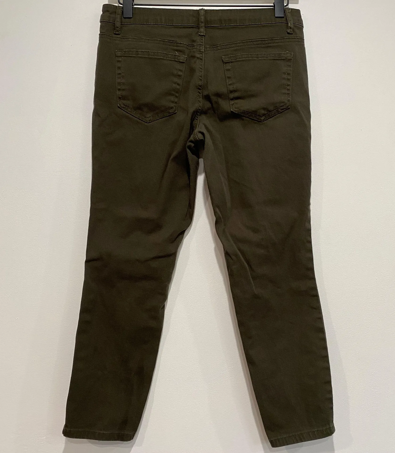 Silver Crush  Green Distressed Jeans Size 5/6 - Image 2