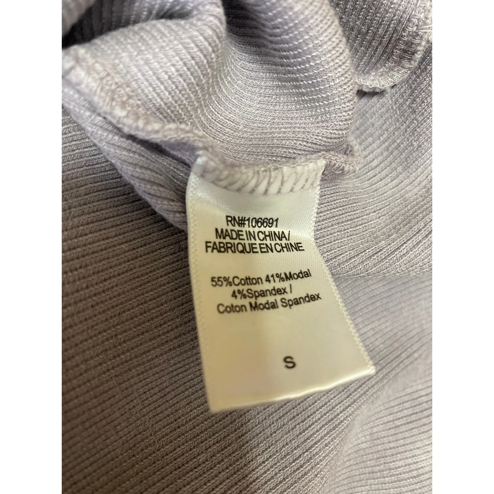 YFB Women's Gray Tan Ribbed Mock Neck Long Sleeve Maxi Bodycon Sweater Dress S - Image 4