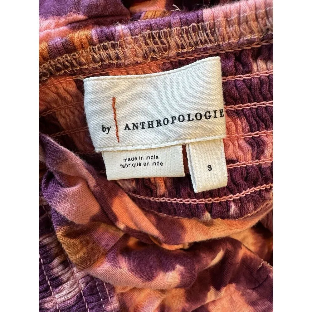 Blouse Womens Small Animal Print Ruffle V Neck Mobwife Cropped - Image 7