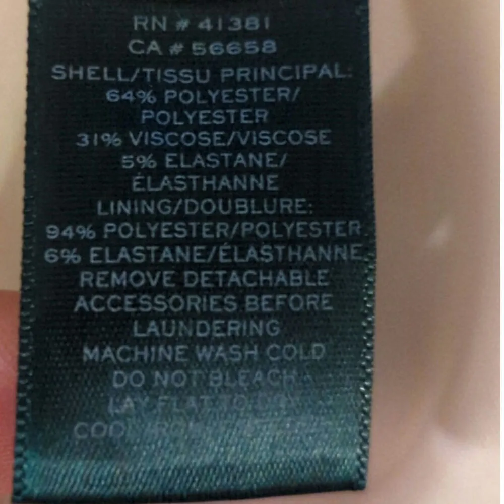 Lauren Ralph Lauren Cream High Neck Cap Sleeve Front Slit‎ Sheath Dress Size 8 - Image 8