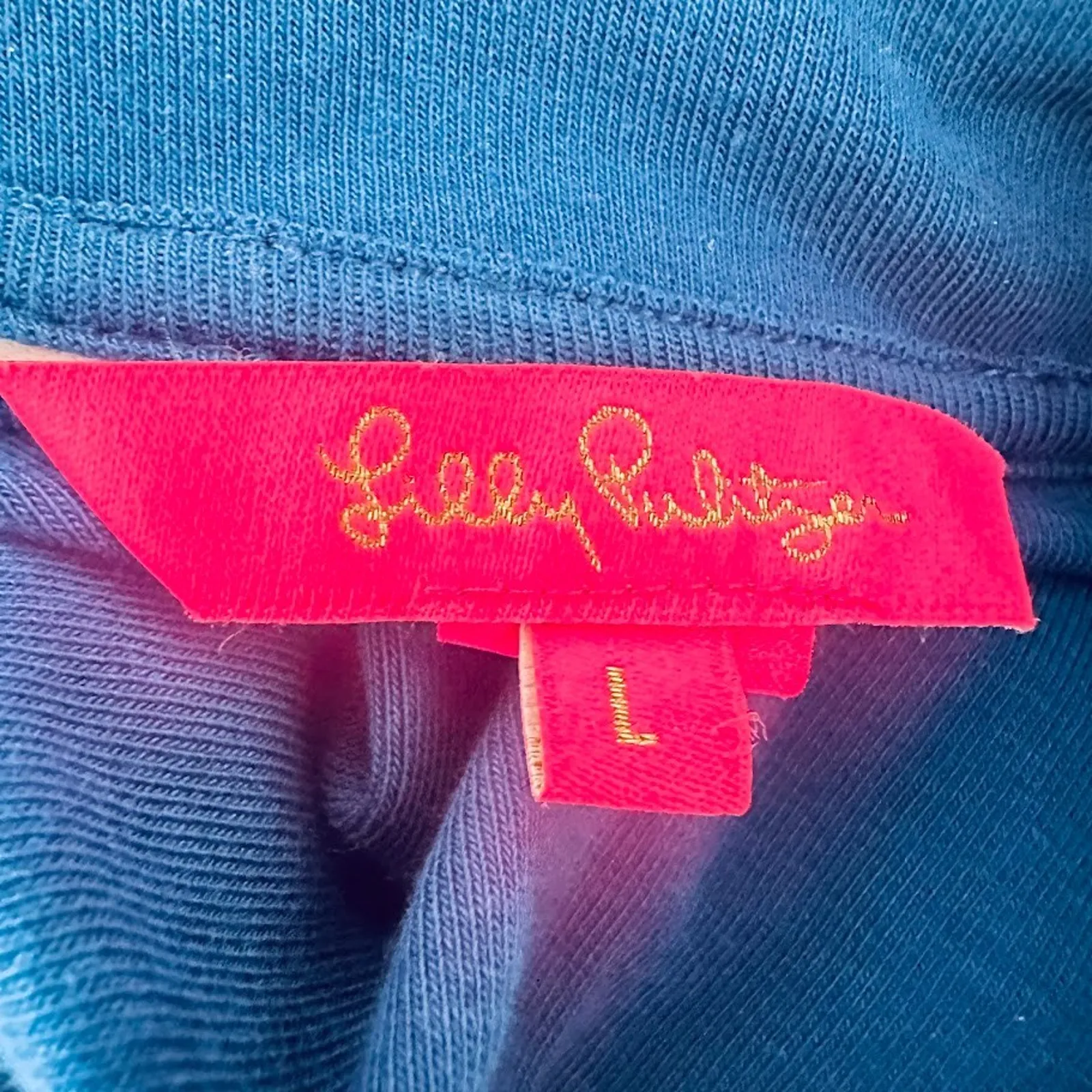 Lilly Pulitzer Womens Reema Sleeveless Midi Polo Dress in Aegean Navy Blue Large - Image 5