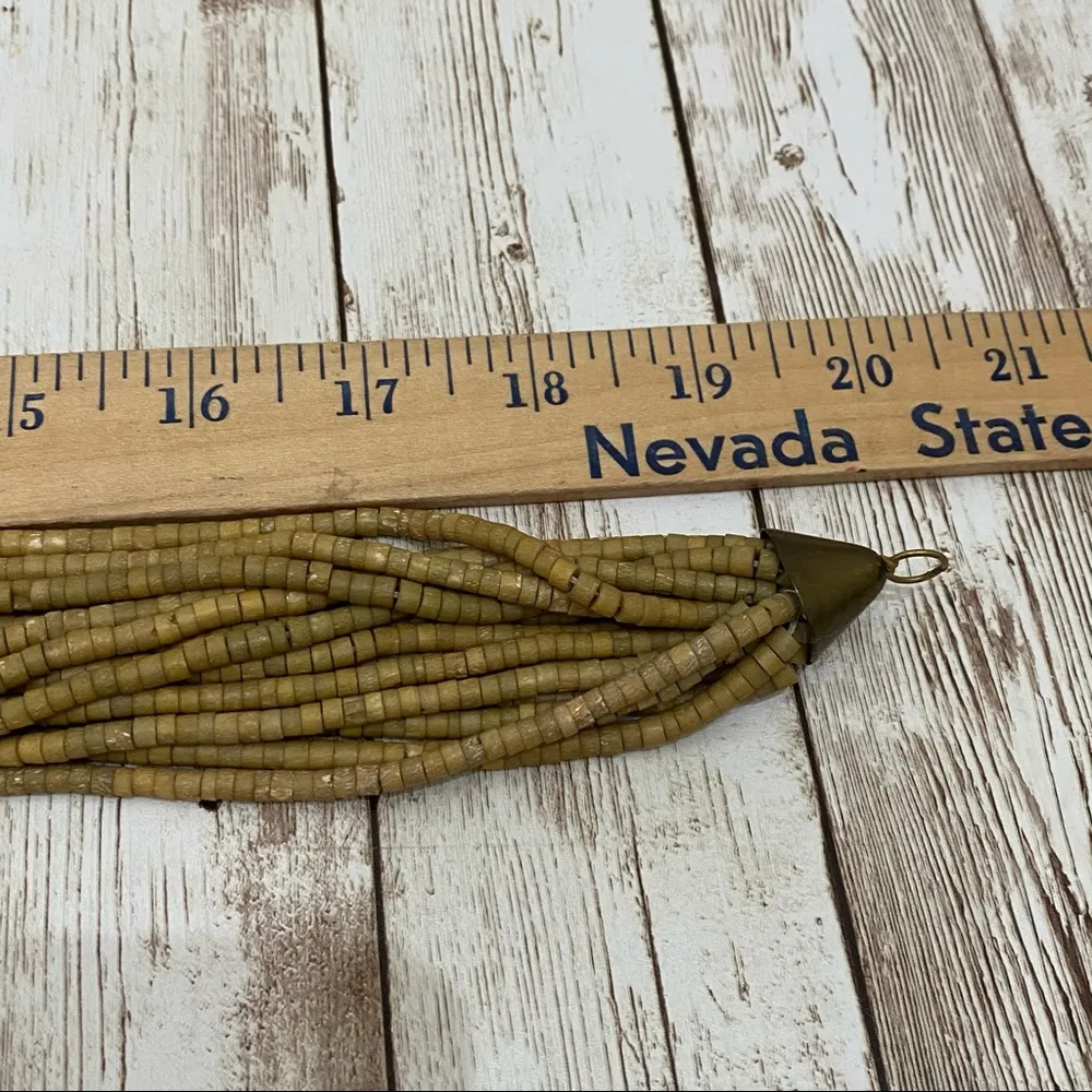 Vintage Bone Beads Multi - Image 9