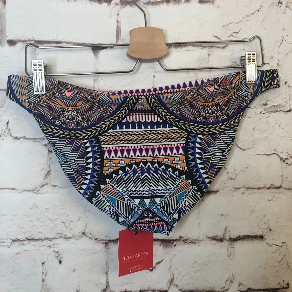 Red Carter NWT  Reversible Hipster‎ Bikini Bottom - Image 8