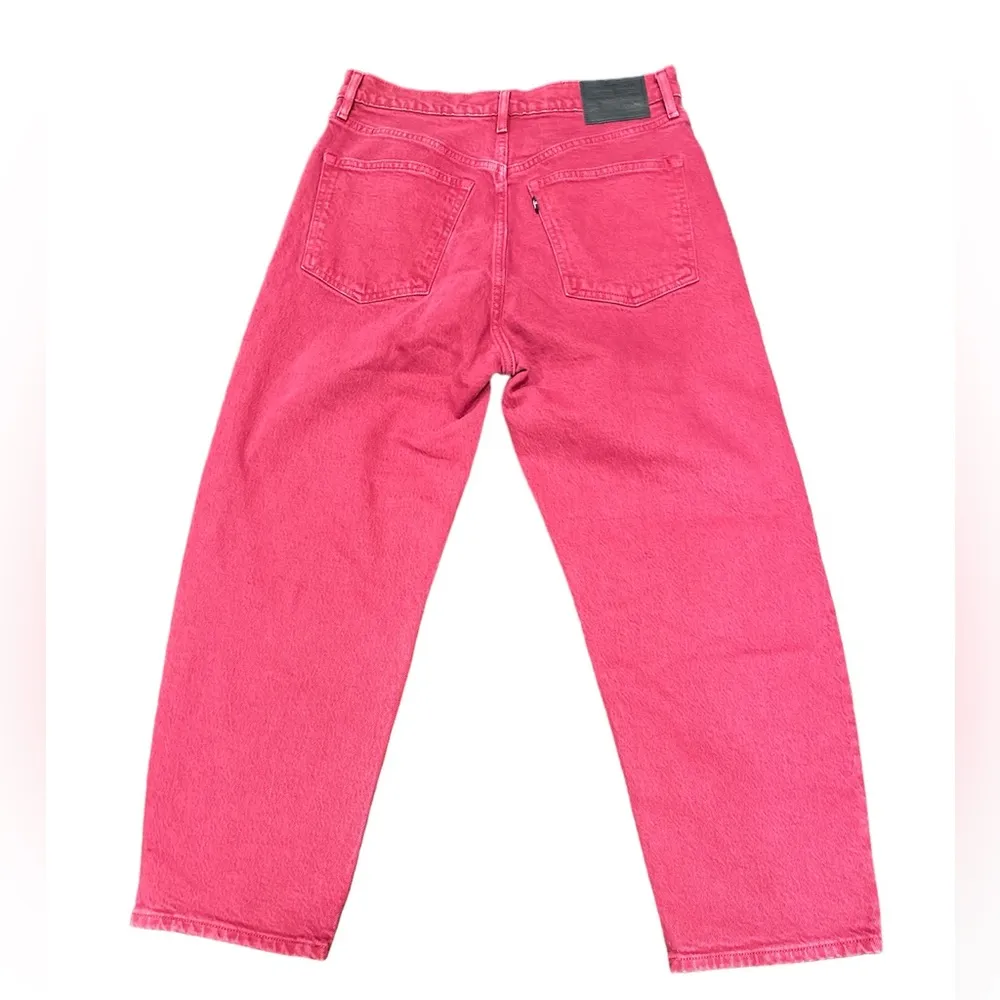 BARREL WOMEN'S JEANS size 30 inseam 24” color senorita pink - Image 5