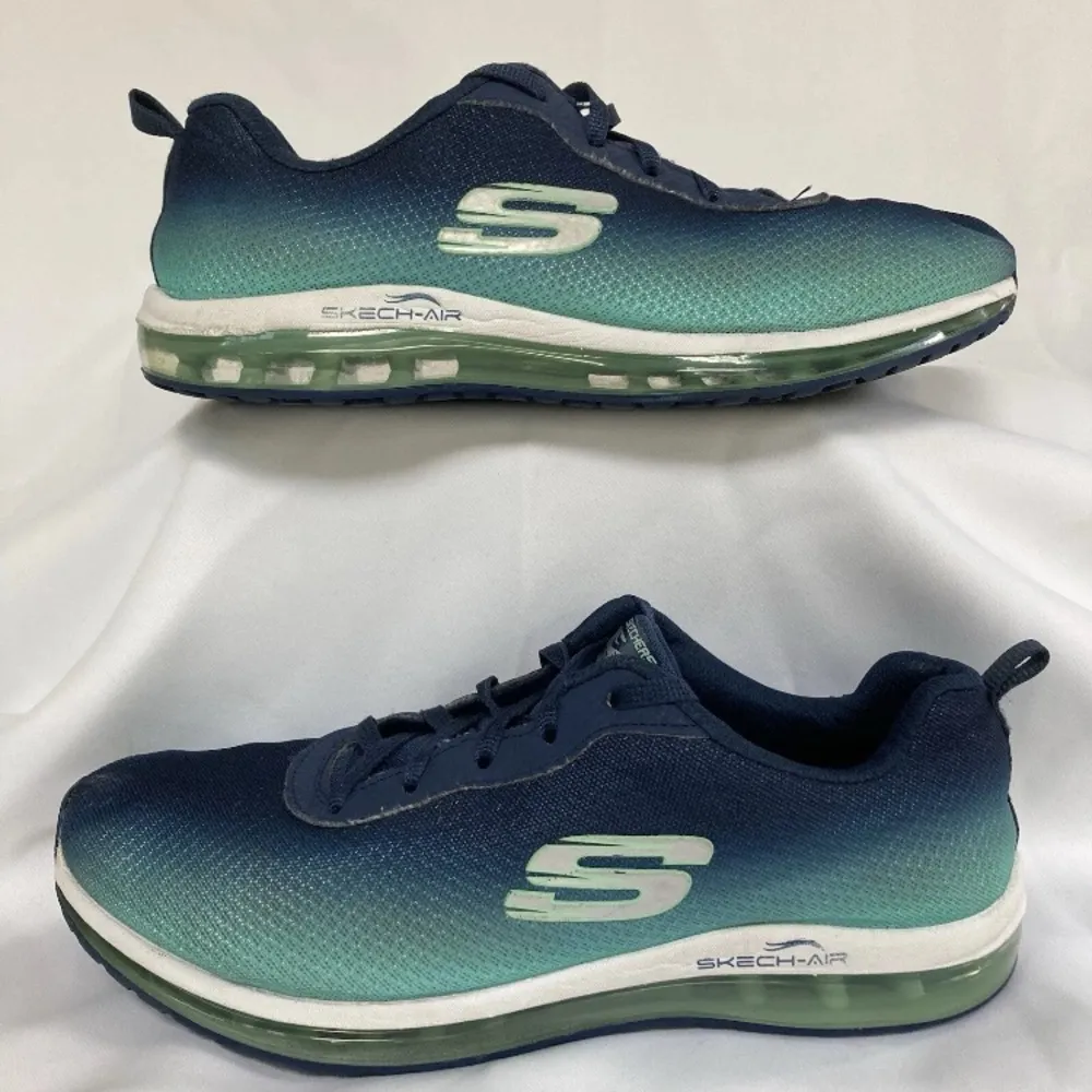 Skechers Skech-Air Element 2.0 Blue Teal Ombre Women's Athletic Sneakers--Size 9 - Image 2