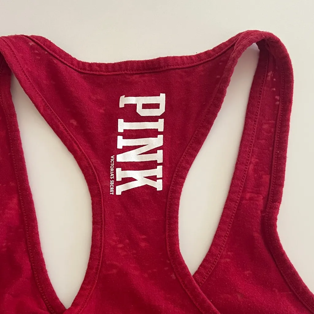 PINK Victoria's Secret Cardinals  NFL Tank Top - Image 5